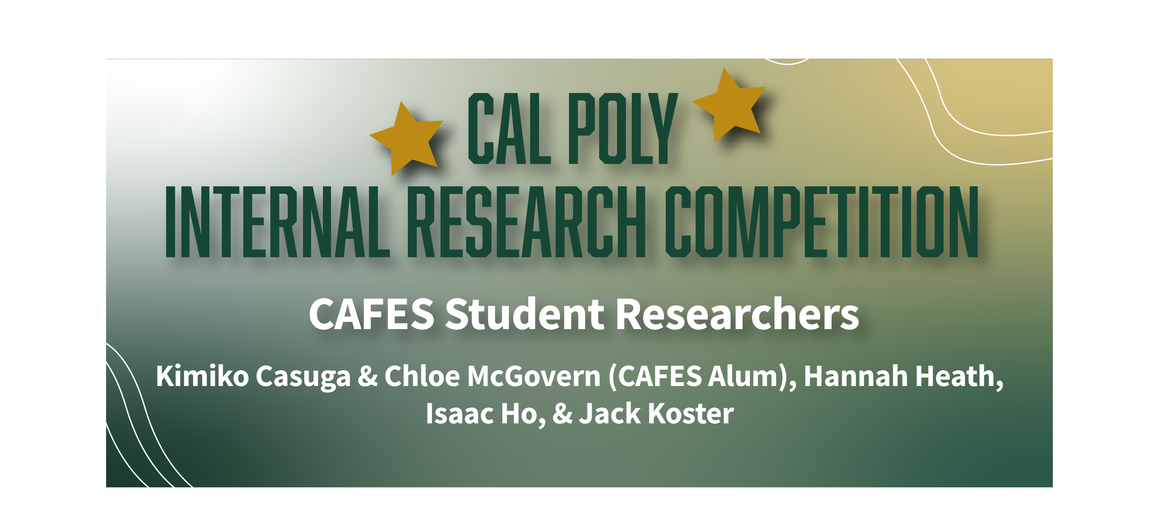 to Food Science & Nutrition! Food Science & Nutrition Cal